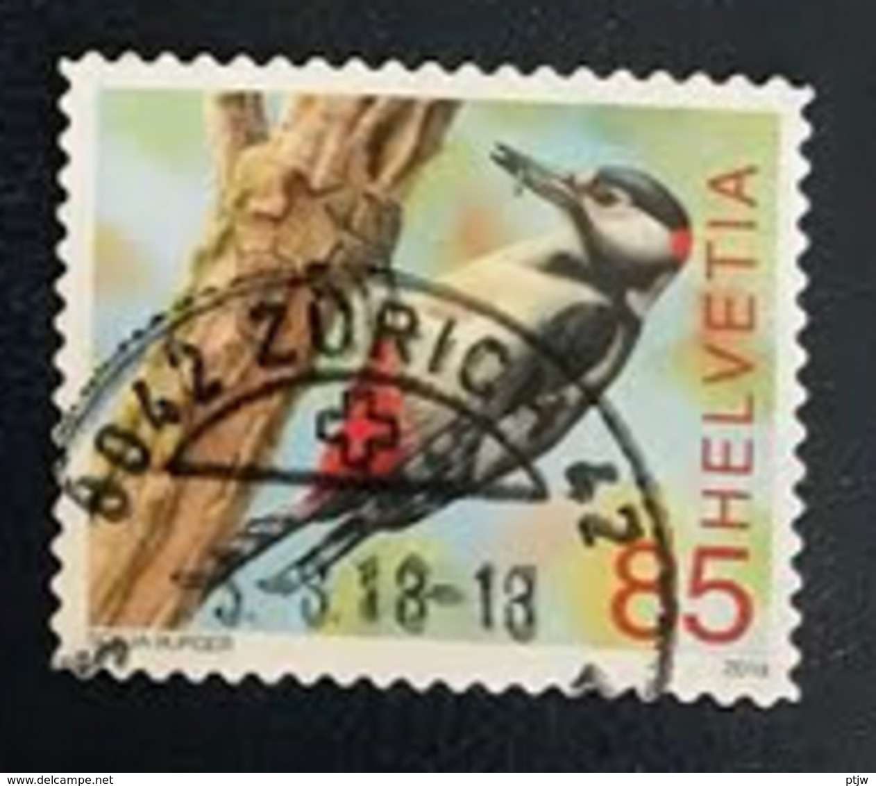 Used Stamp Of Swtizerland 2018: Bird 2517, Oblitere Suisse, Gestempelt Schweiz, Usato - Gebruikt