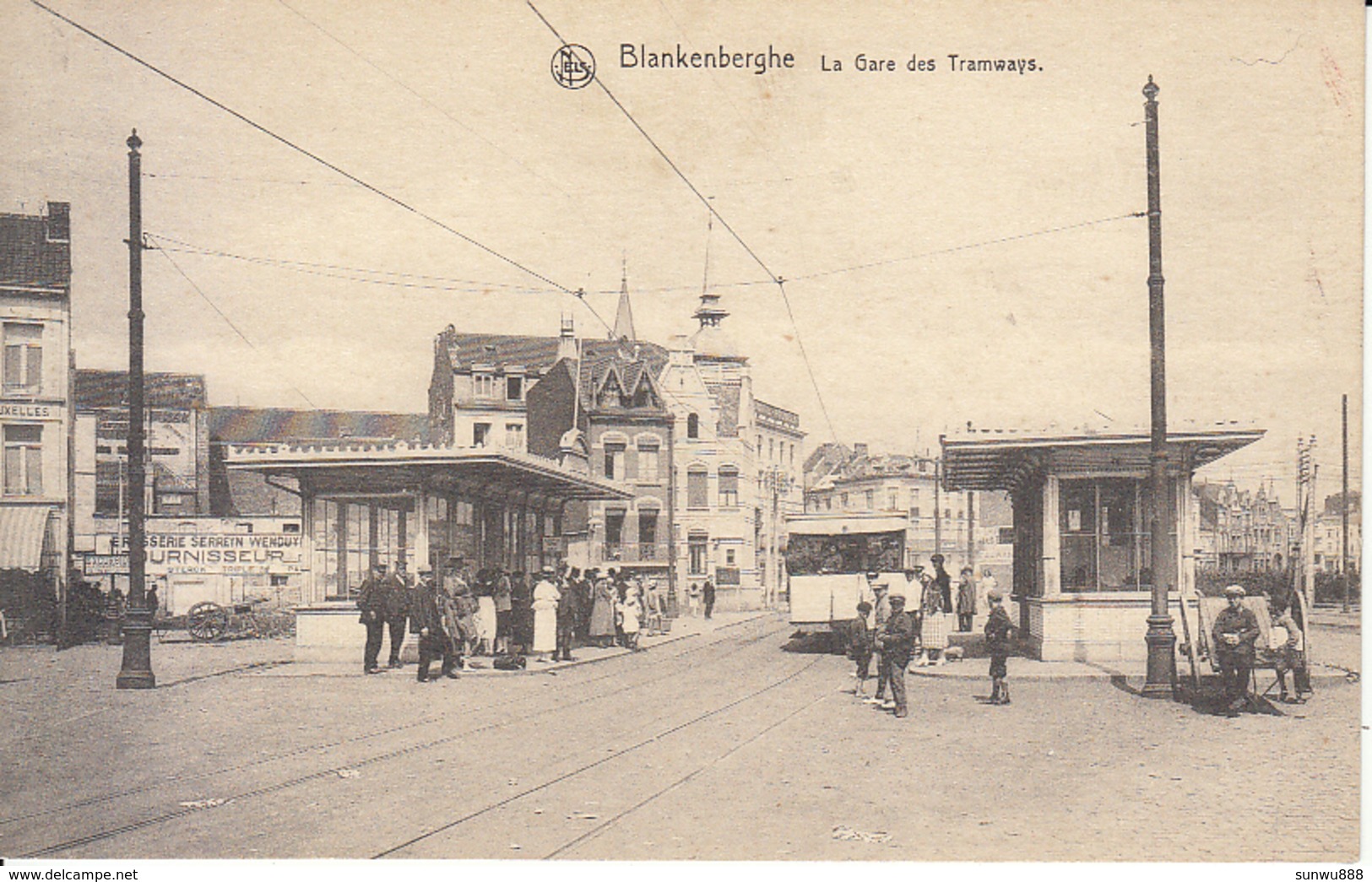 Blankenberge - La Gare Des Tramways (top Animation Tram Tramway) - Blankenberge