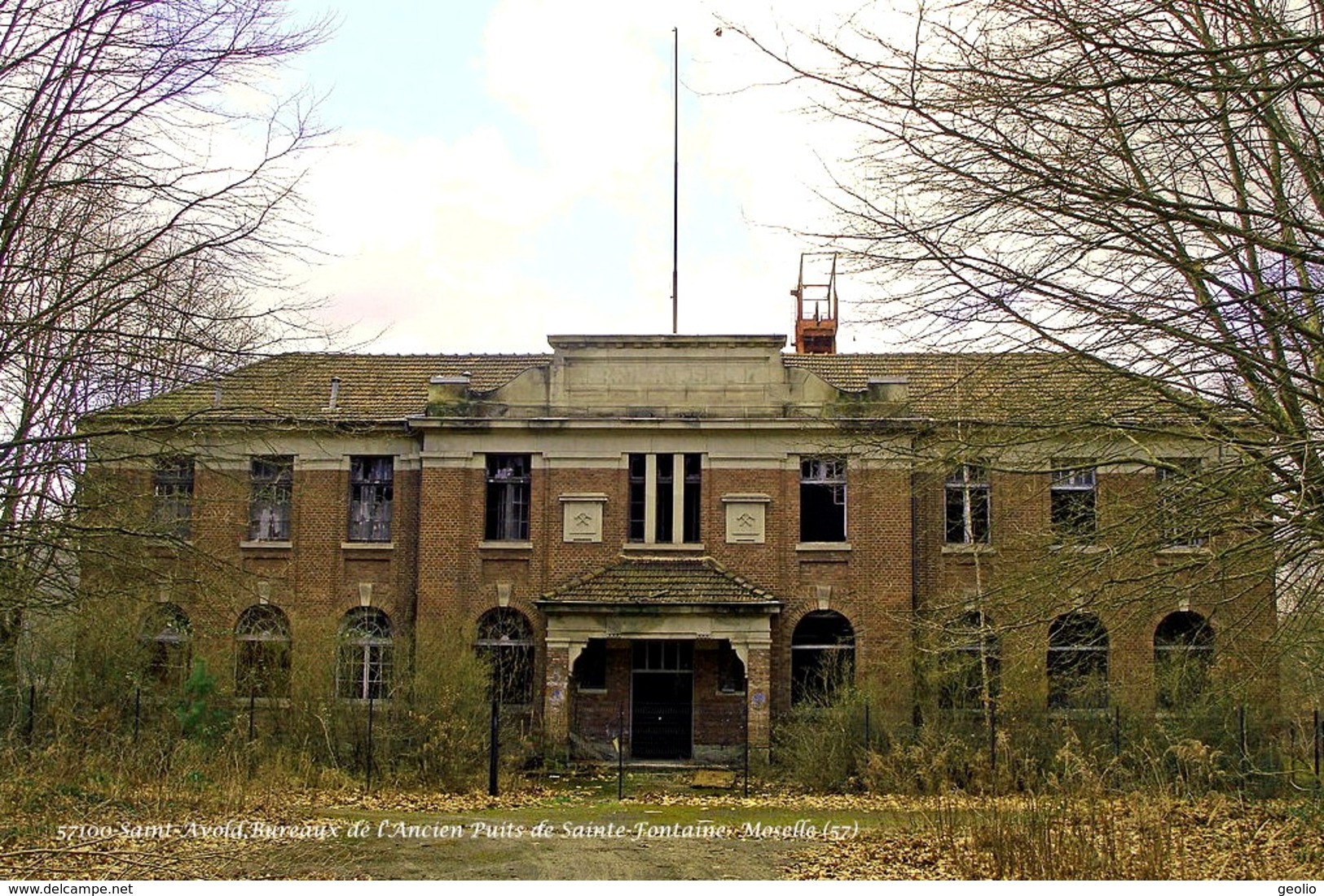 Saint-Avold (57)- Bureau De L'Ancien Puits De Sainte-Fontaine (Edition à Tirage Limité) - Saint-Avold