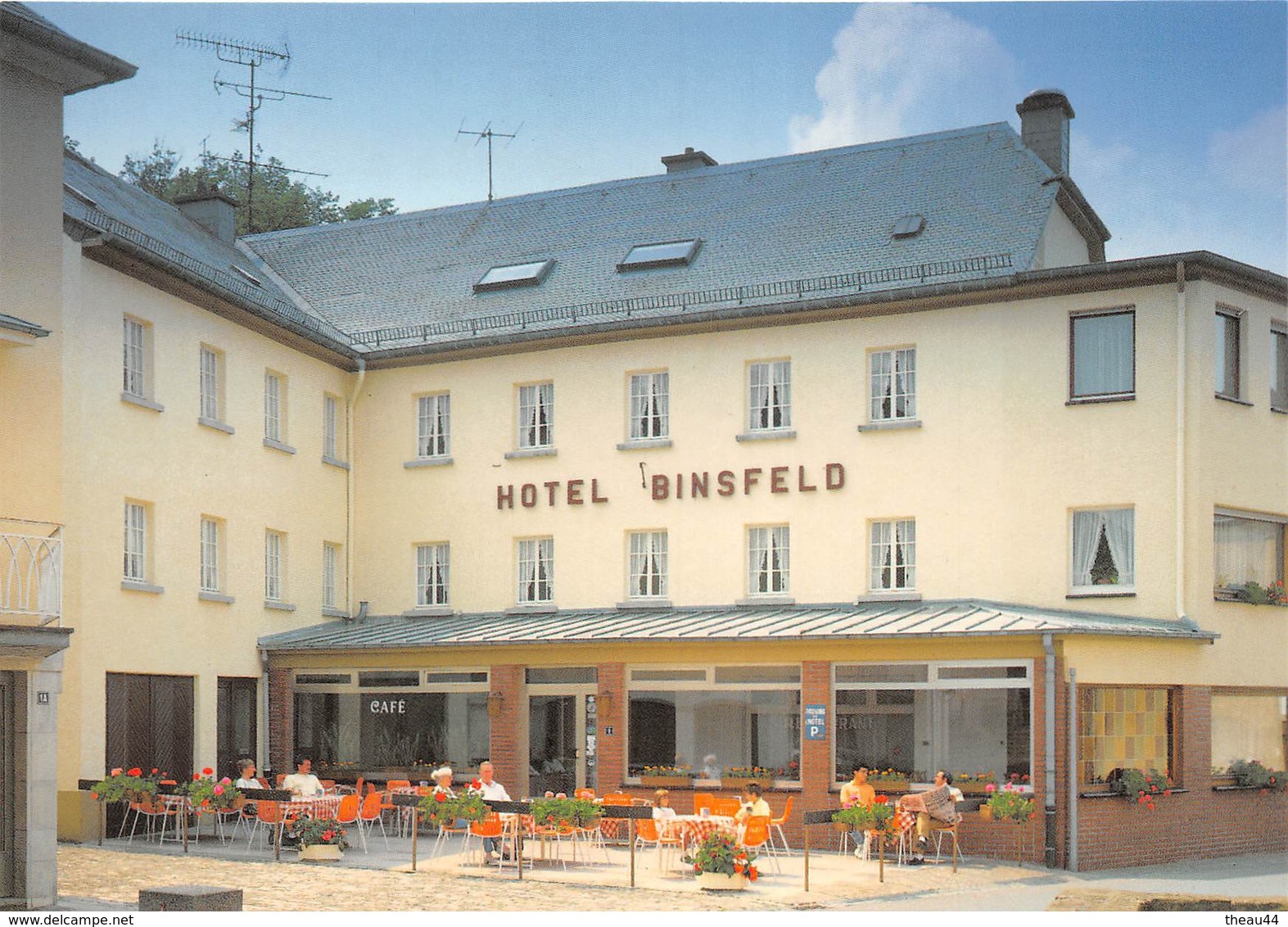 ¤¤   -   LUXEMBOURG   -  BEAUFORT   -   Hôtel " BINSFELD "     -   ¤¤ - Echternach
