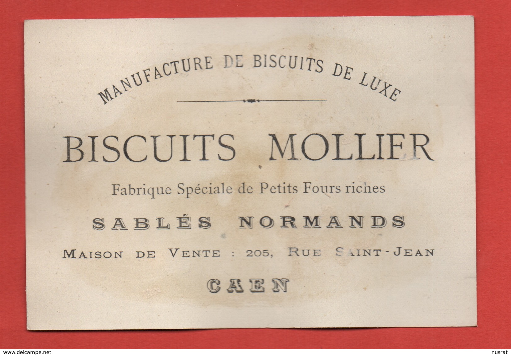 Caen, Biscuits Mollier, Chromo Grand Format, Ornithologie, Grive Musicienne, Illustrateur G. Fanty Lescure - Other & Unclassified