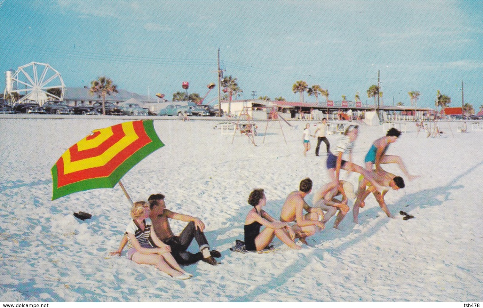 ETATS-UNIS--FLORIDA--PANAMA CITY BEACH--the World's Most Beautiful Bathing Beach---voir 2 Scans - Panamá City