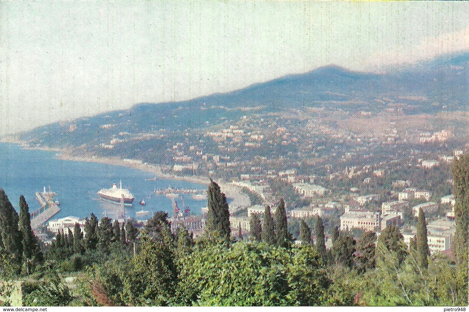 Yalta (Russia, URSS, CCCP) Panorama, General View, Vue Generale, Gesamtansicht - Russia