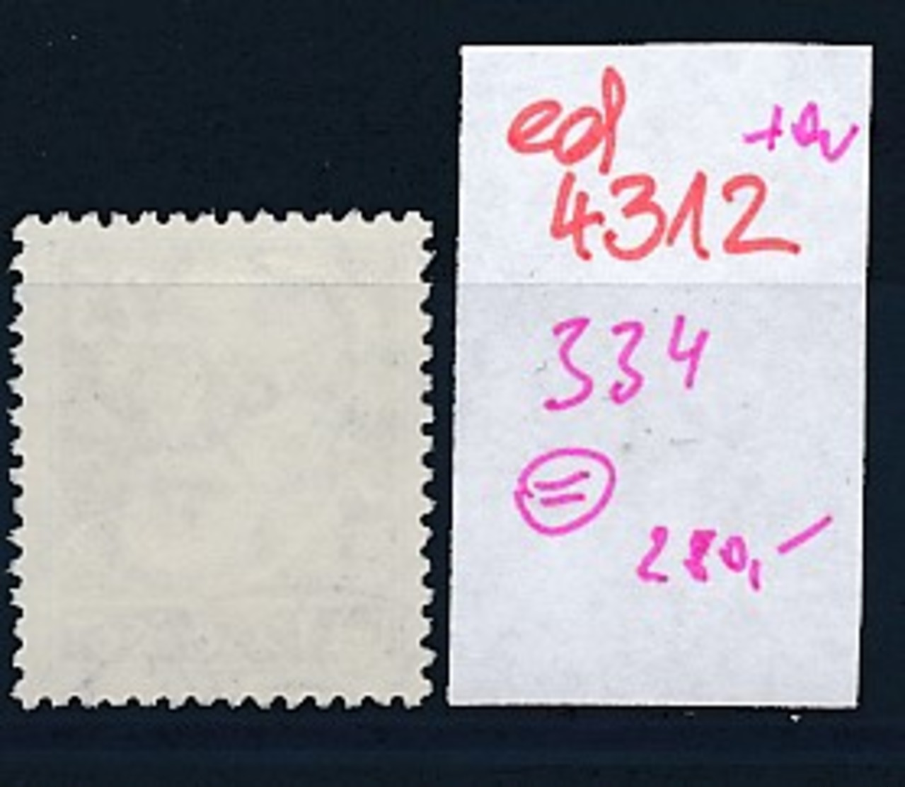 DDR Nr. 334 O   (ed4312  ) Siehe Scan - Gebraucht