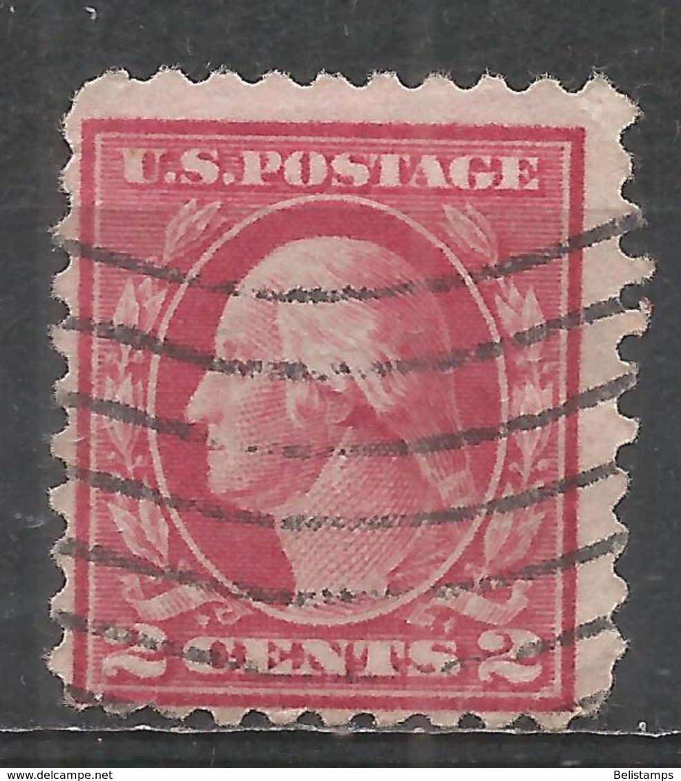 United States 1914. Scott #425 (U) President, George Washington (1732-99) - Oblitérés