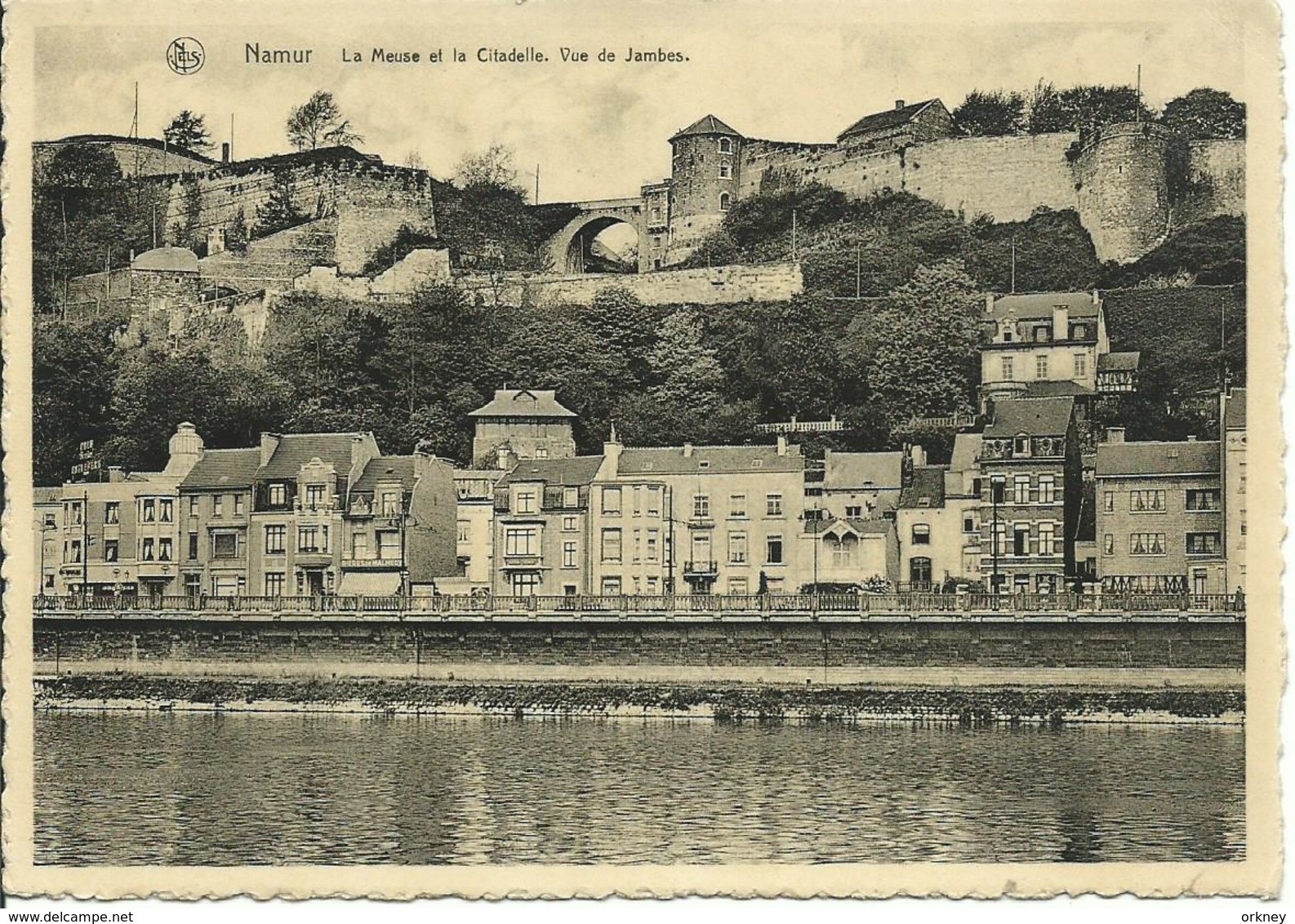 Namur  La Meuse Et La Citadelle Vue De Jambes - Namen