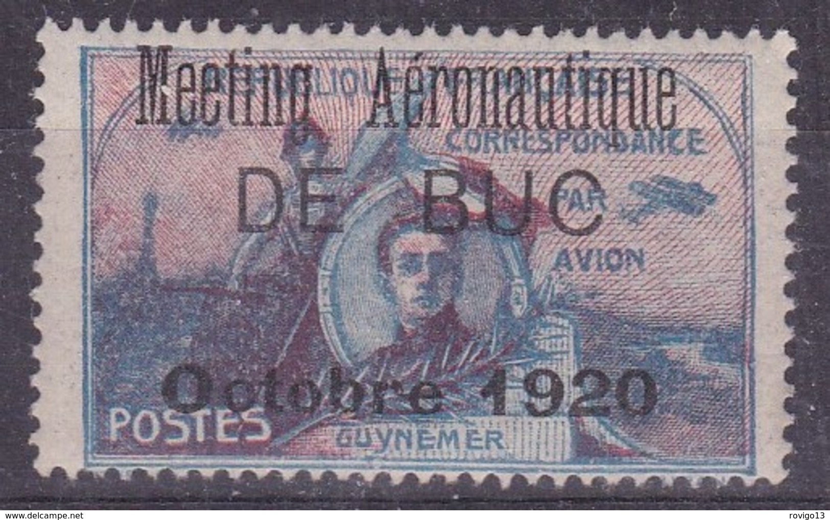 France, Poste Aérienne - étiquettes De Poste Aérienne - Yvert N°  2 ** Cote 40 € - 1927-1959 Mint/hinged