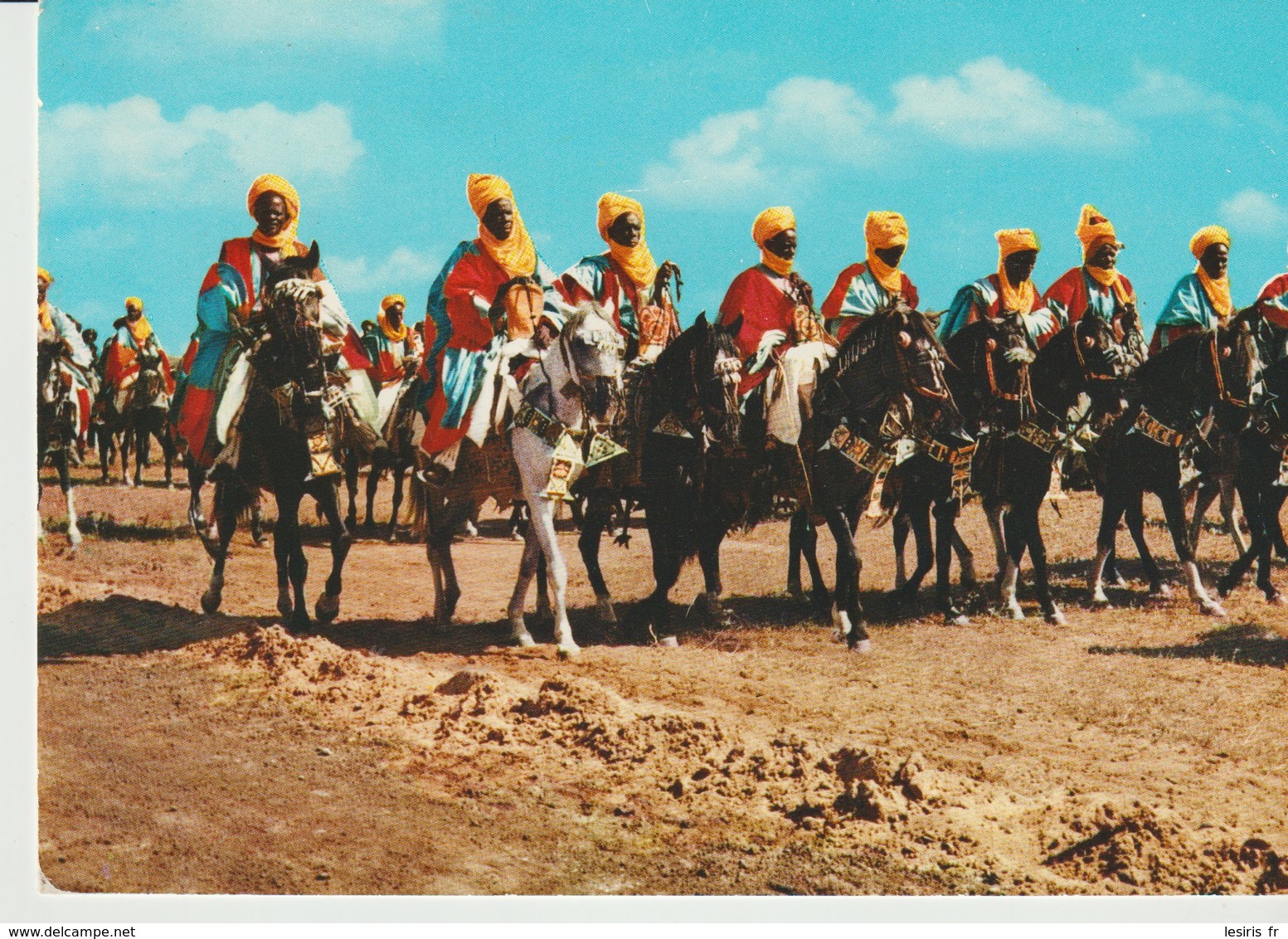 C.P. - PHOTO - BORNU - HORSEMEN - CAVALIERS DE BORNU - NIGERIA - Nigeria