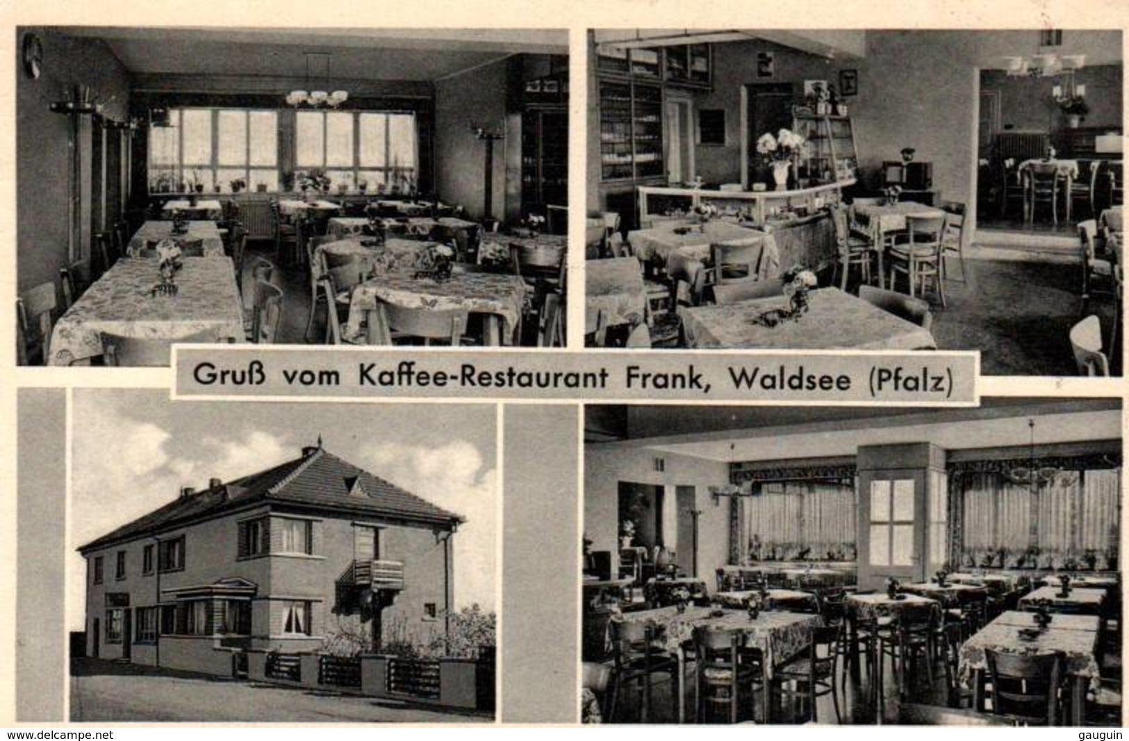 CPA - WALDSEE - Gruss Von Kaffee-Restaurant "Frank" - Other & Unclassified