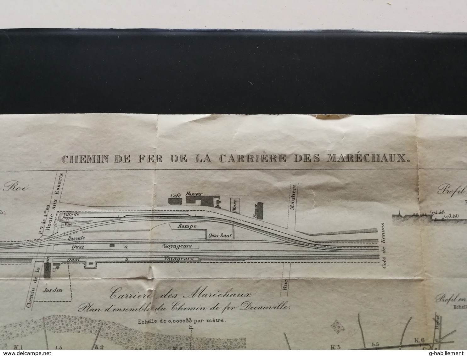 ANNALES DES PONTS Et CHAUSSEES (Dep 75) -  Plan De Chemin De Fer Des Maréchaux - Graveur Macquet 1892 (CLE56) - Machines