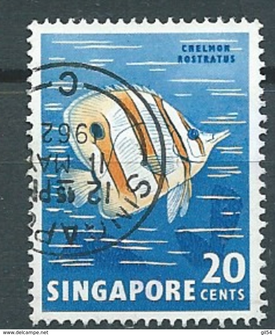 Singapour - Yvert N° 58 Oblitéré   -  Bce 17417 - Singapour (...-1959)