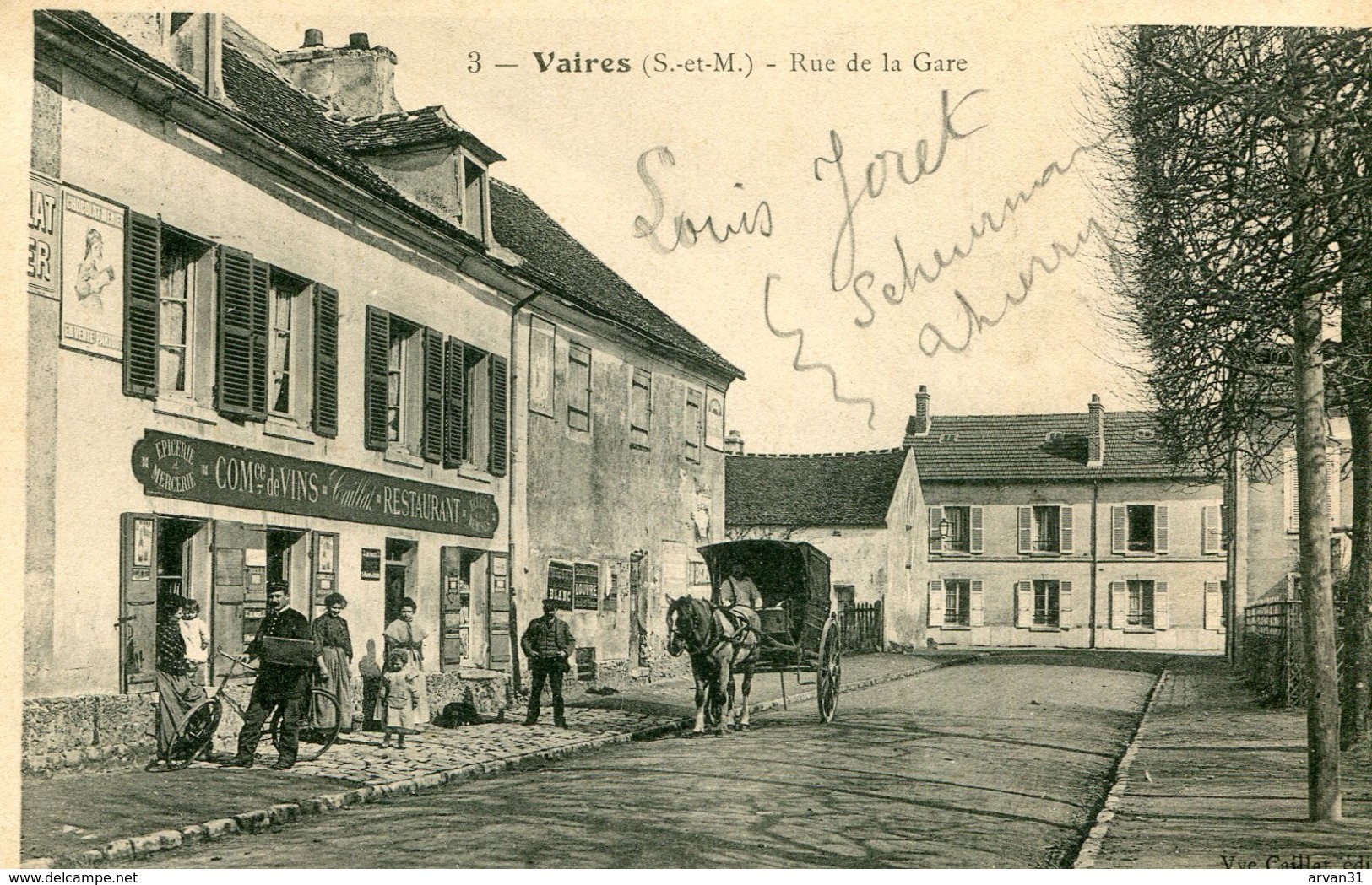 VAIRES - RUE De La GARE -- - Vaires Sur Marne