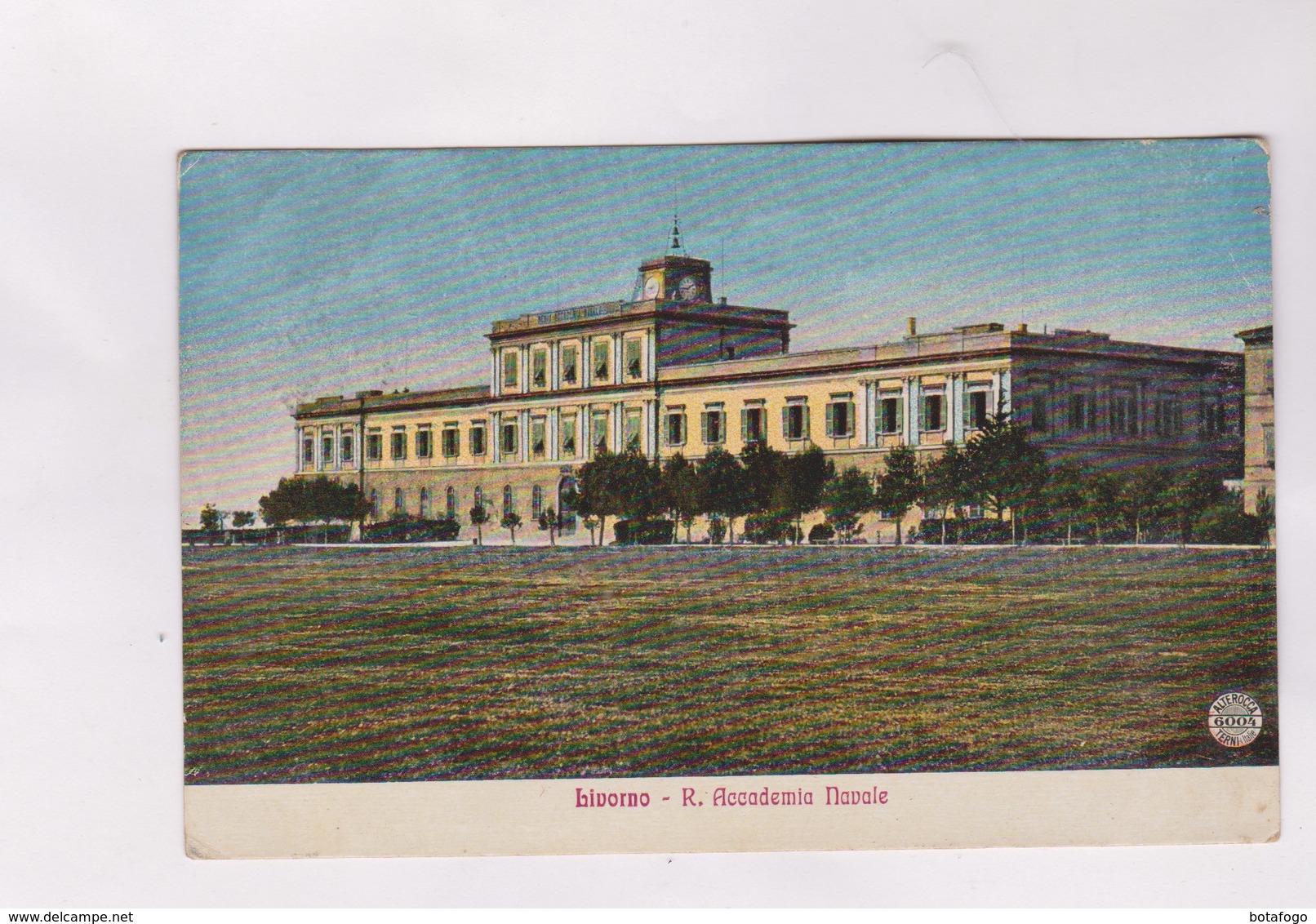 CPA LIVORNO, ACCADEMIA NAVALE En 1917! (voir Tampon) - Livorno