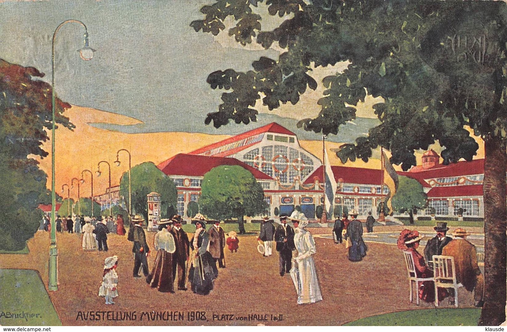 PP15 C/0196 Ausstellung München 1908 - Sonstige & Ohne Zuordnung