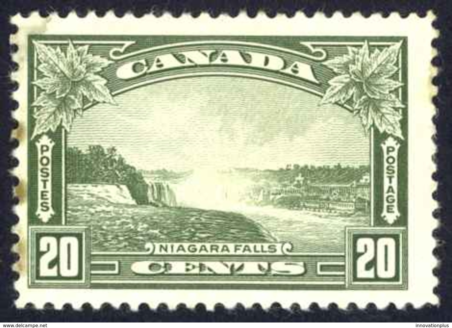 Canada Sc# 225 MH (stain Along Left) 1935 20c Charlottetown - Unused Stamps