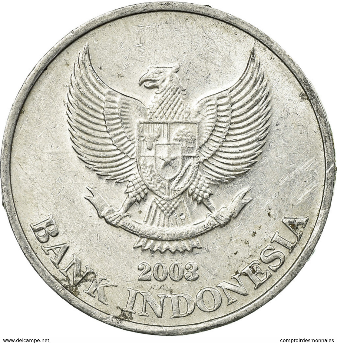 Monnaie, Indonésie, 200 Rupiah, 2003, Perum Peruri, TB+, Aluminium, KM:66 - Indonésie