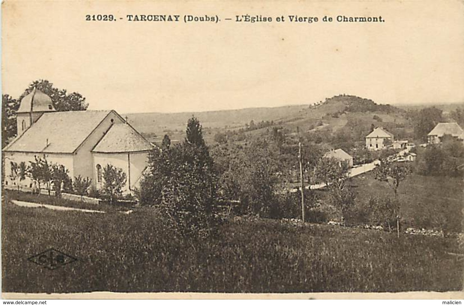 - Doubs -ref-A877- Tarcenay - L Eglise Et Vierge De Charmont - Vierges - Carte Bon Etat - - Autres & Non Classés