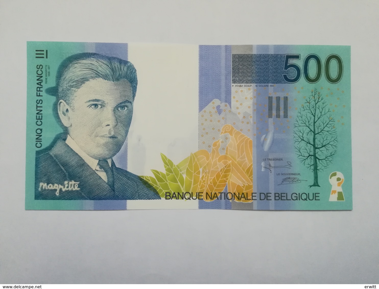 BELGIO 500 FRANCHI - 500 Francs