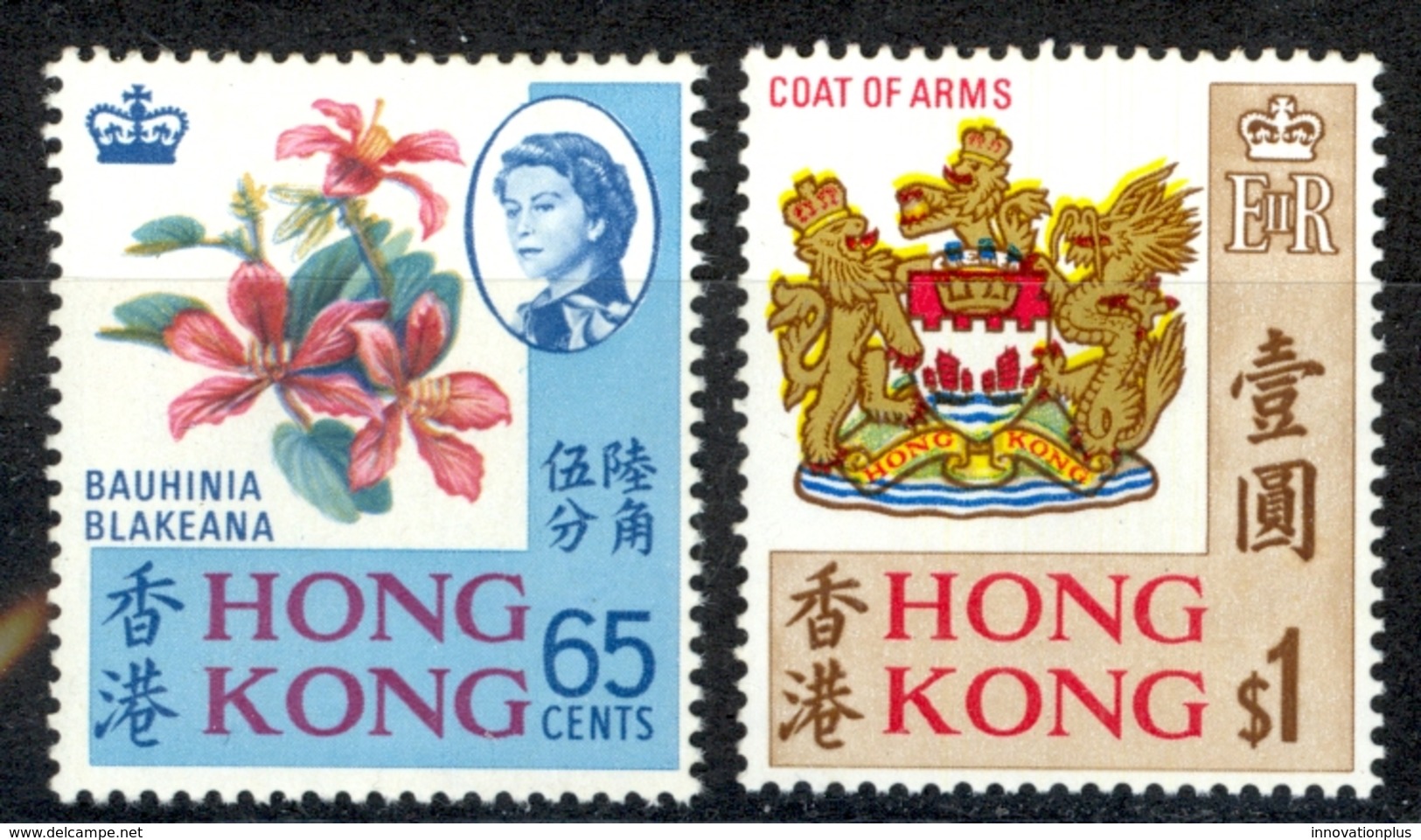 Hong Kong Sc# 245-246 MNH 1968 Definitives - Unused Stamps