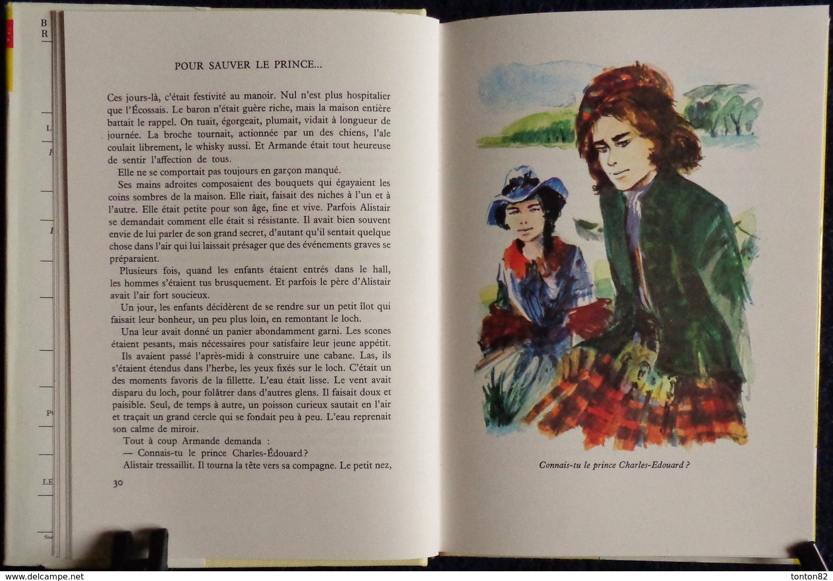 Cécile D'Argel - Pour Sauver Le Prince - Bibliothèque Rouge Et Or Souveraine 670 - ( 1966 ) . - Bibliothèque Rouge Et Or