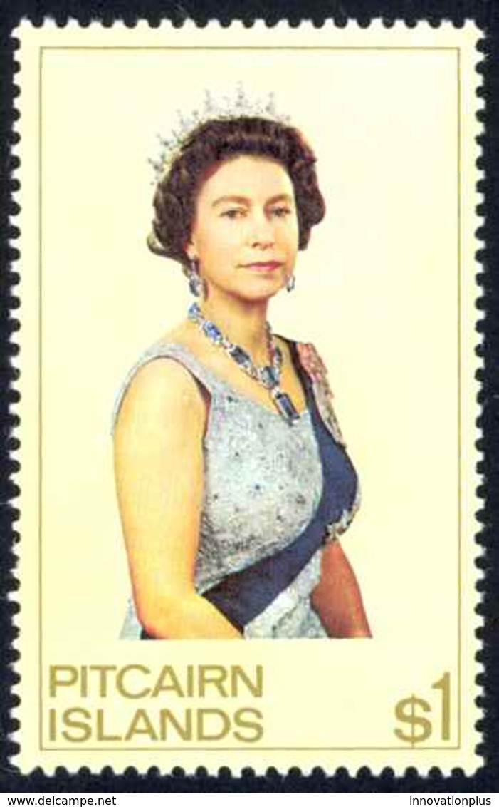 Pitcairn Islands Sc# 146 MNH 1975 $1 Queen Elizabeth II - Pitcairn Islands