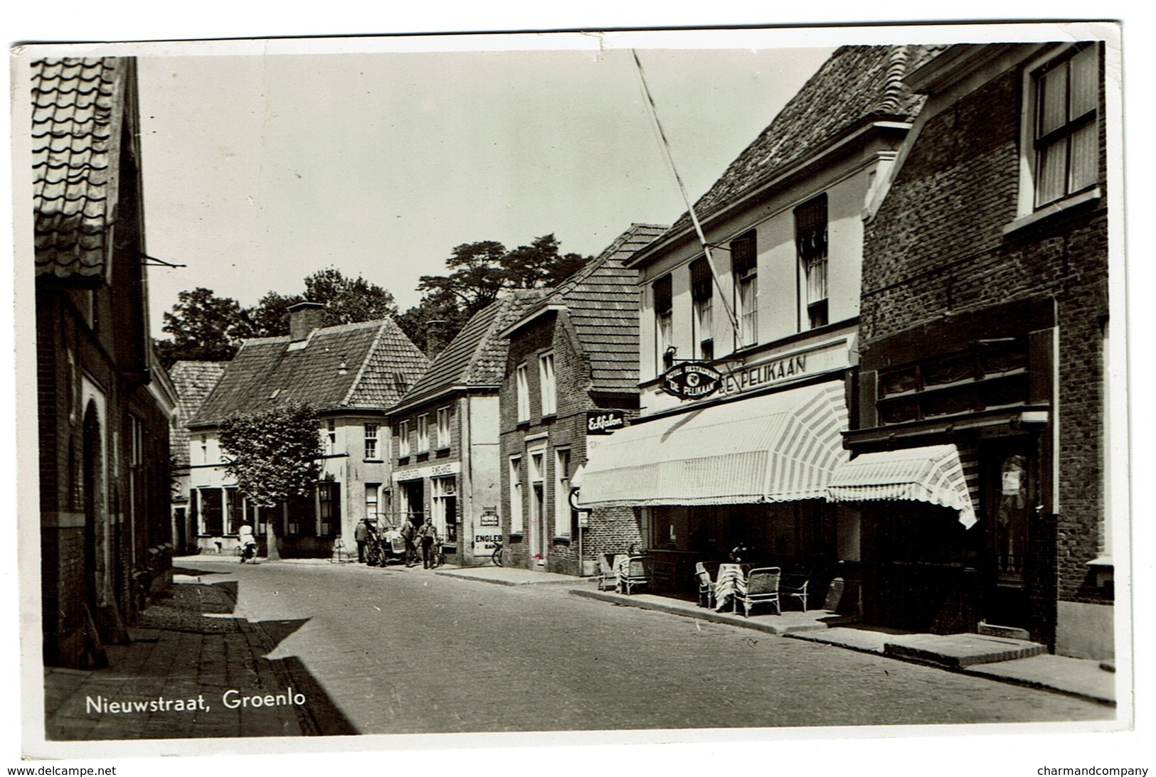 Groenlo - Nieuwstraat - 1958 - Uitg. J.G. Hubers - 2 Scans - Groenlo