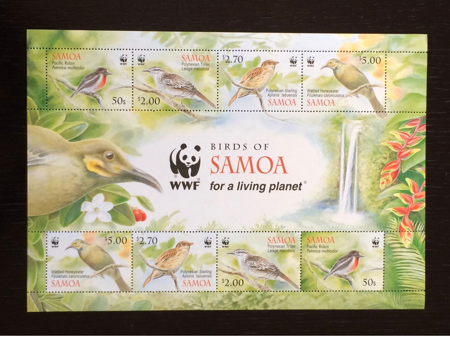 Samoa 2009; WWF Animals & Fauna Birds; MNH VF** Rare!! - Unused Stamps