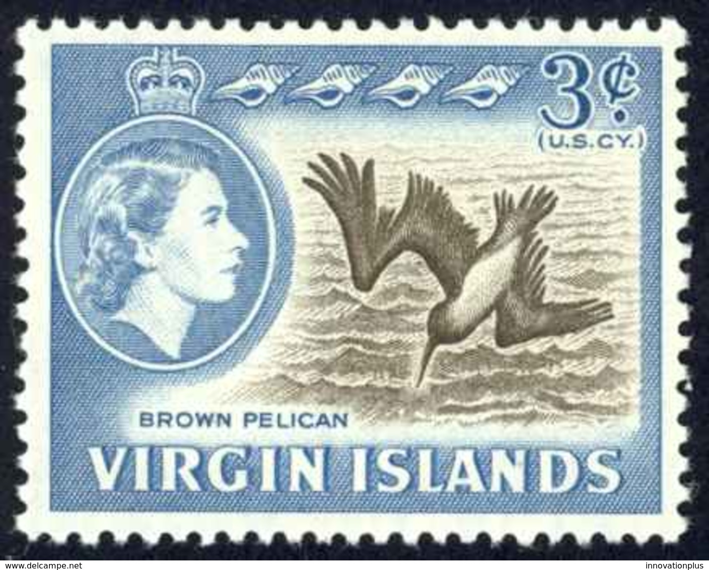 Virgin Islands Sc# 146 MH 1964 Brown Pelican - British Virgin Islands