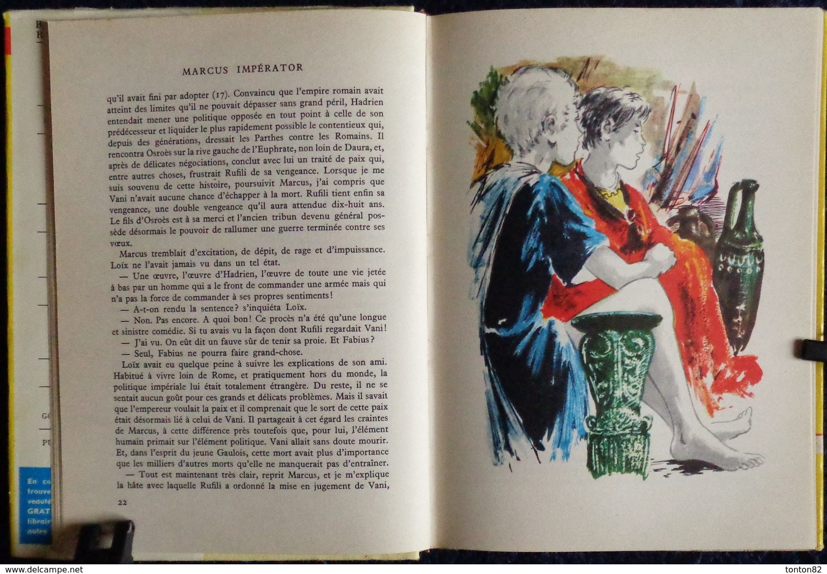 Jean-François Pays - MARCUS IMPERATOR Le Signe De Rome III - Bibliothèque Rouge Et Or Souveraine N° 651 - ( 1964 ) . - Bibliotheque Rouge Et Or