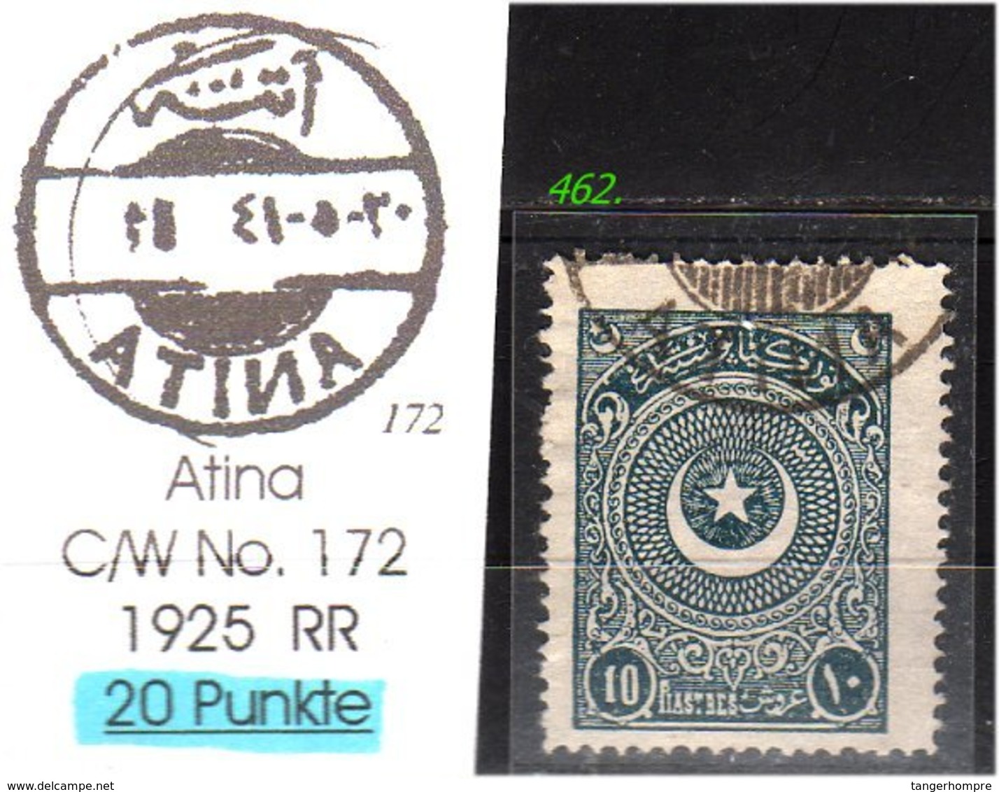 EARLY OTTOMAN SPECIALIZED FOR SPECIALIST, SEE...Stempel - ATINA -RR- - Used Stamps