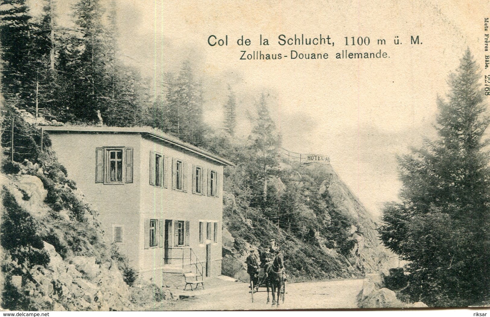 LA SCHLUCHT(DOUANE) - Other & Unclassified