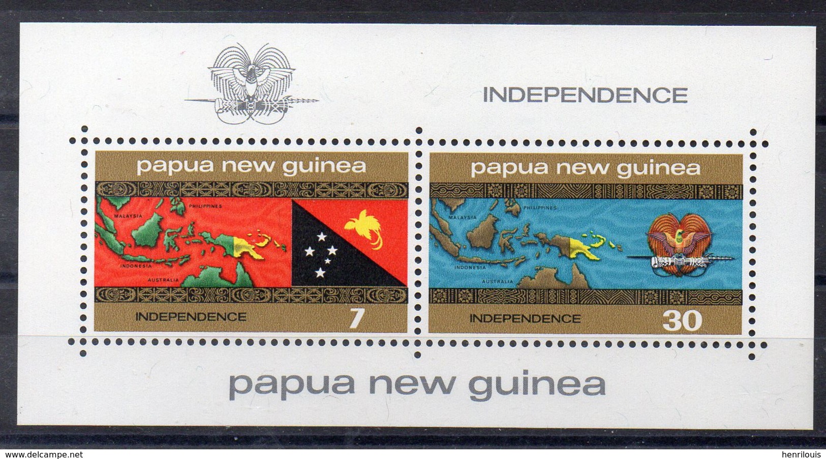 PAPOUASIE-NOUVELLE GUINEE  Timbres Neufs ** De 1975  ( Ref 6356 ) - Papouasie-Nouvelle-Guinée