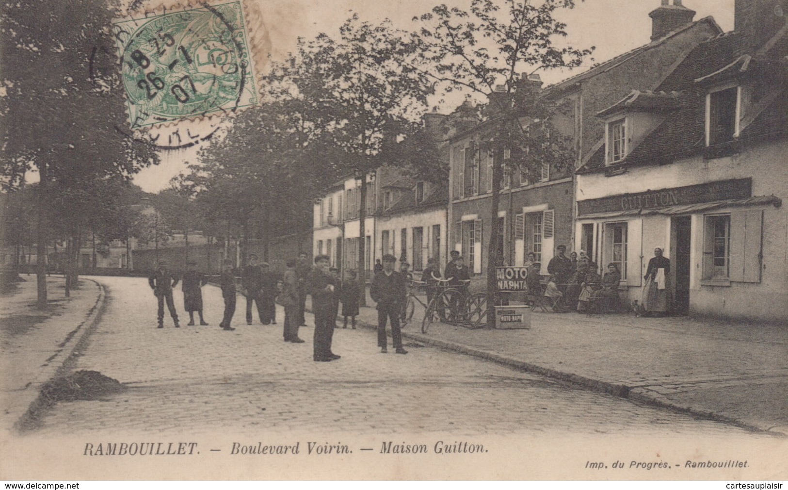 Rambouillet : Boulevard Voirin - Maison Guitton - Rambouillet