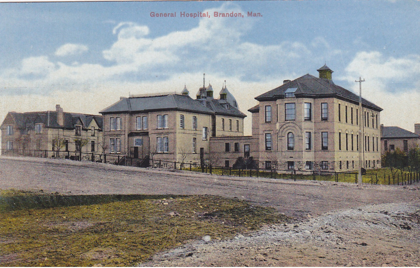 BRANDON, Manitoba, Canada, 1900-10s; General Hospital - Brandon