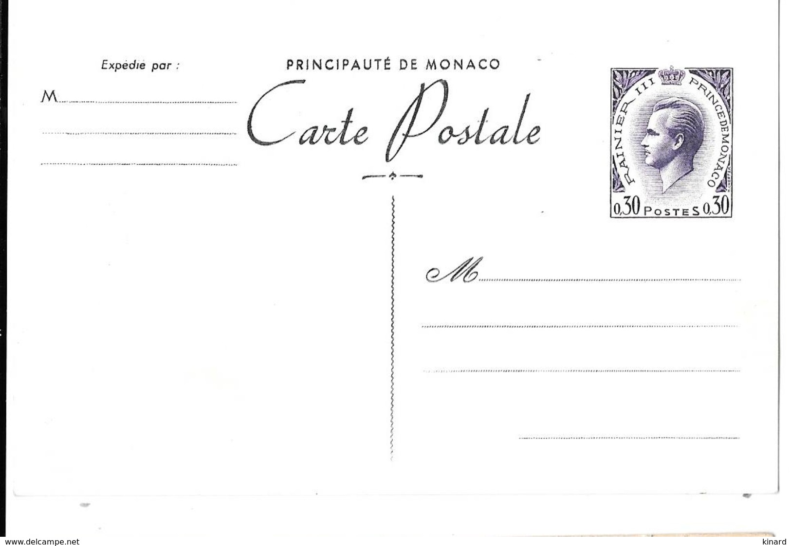 ENTIER POSTAL N°31...30CTS VIOLET RAINIER III  TYPE 1955..NEUF TBE.. - Entiers Postaux