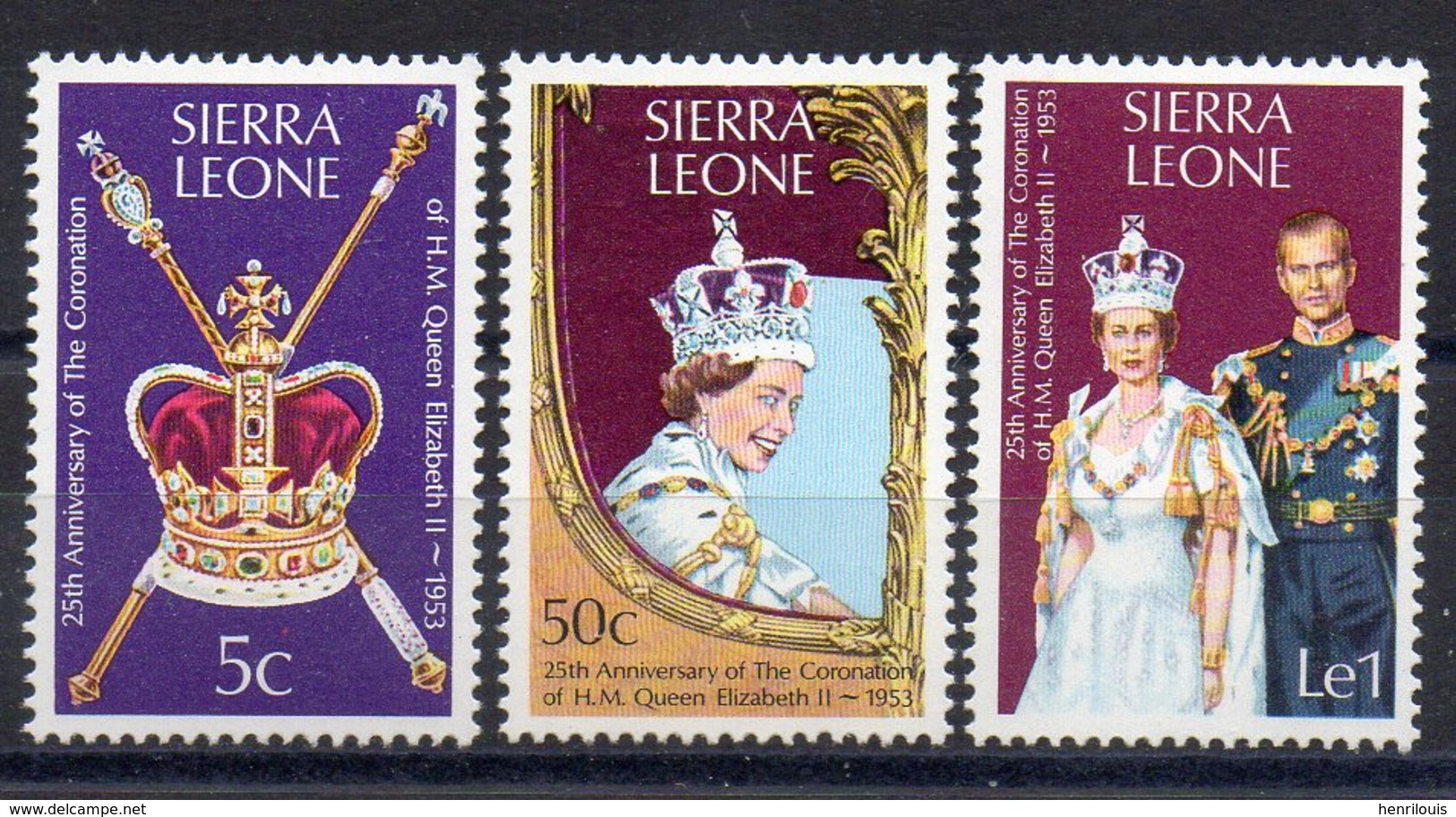 SIERRA LEONE   Timbres Neufs ** De 1978  ( Ref 6363 ) Elisabeth II - Sierra Leone (1961-...)