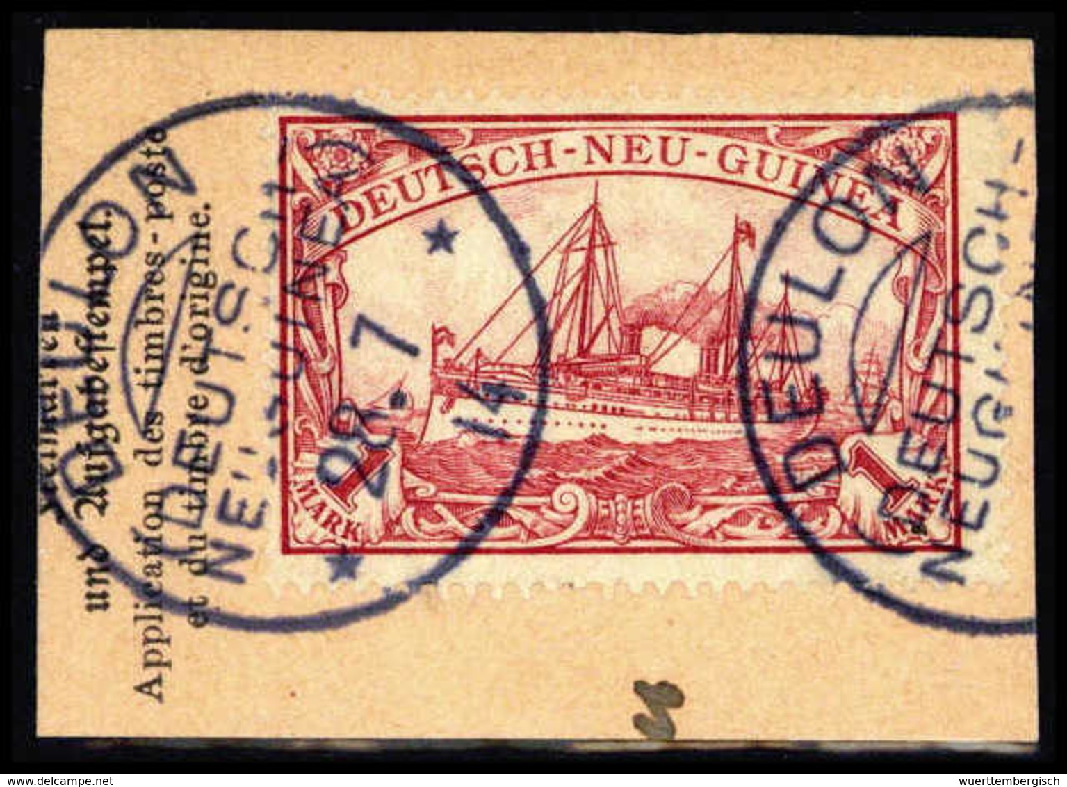 Briefst. Deutsche Kolonien Neuguinea - Sonstige & Ohne Zuordnung