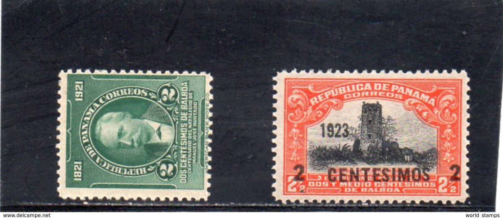 PANAMA 1921-3 * - Panama