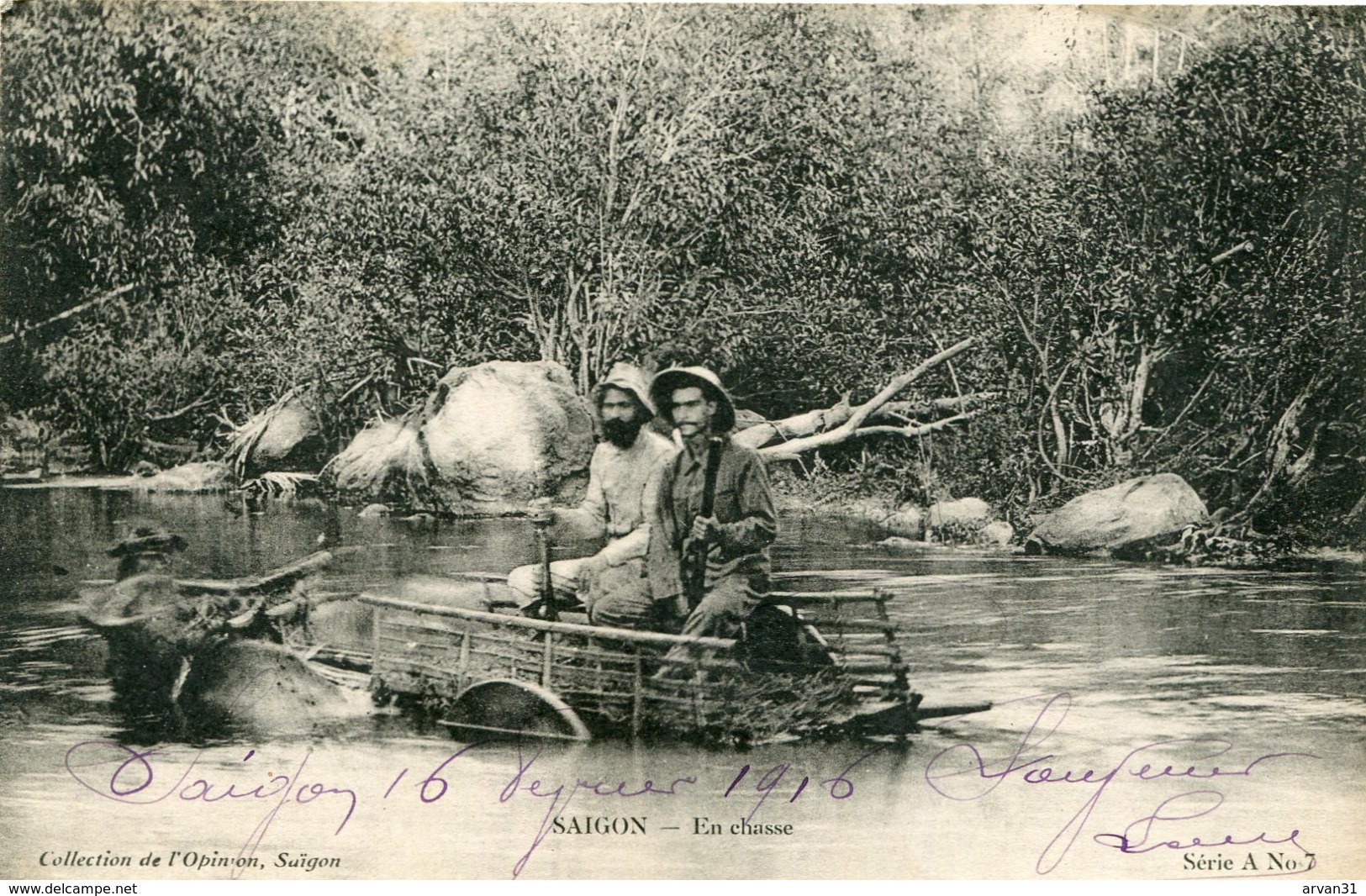 SAÎGON - EN CHASSE - - Viêt-Nam