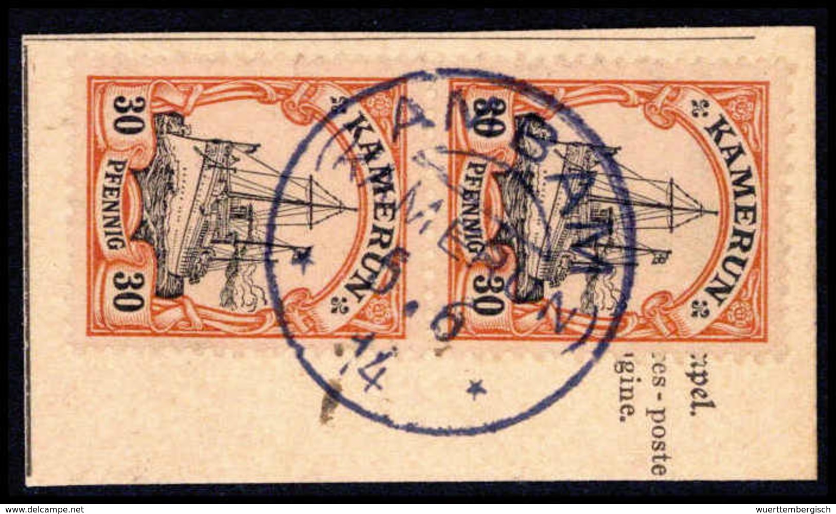 Briefst. Deutsche Kolonien Kamerun - Andere & Zonder Classificatie