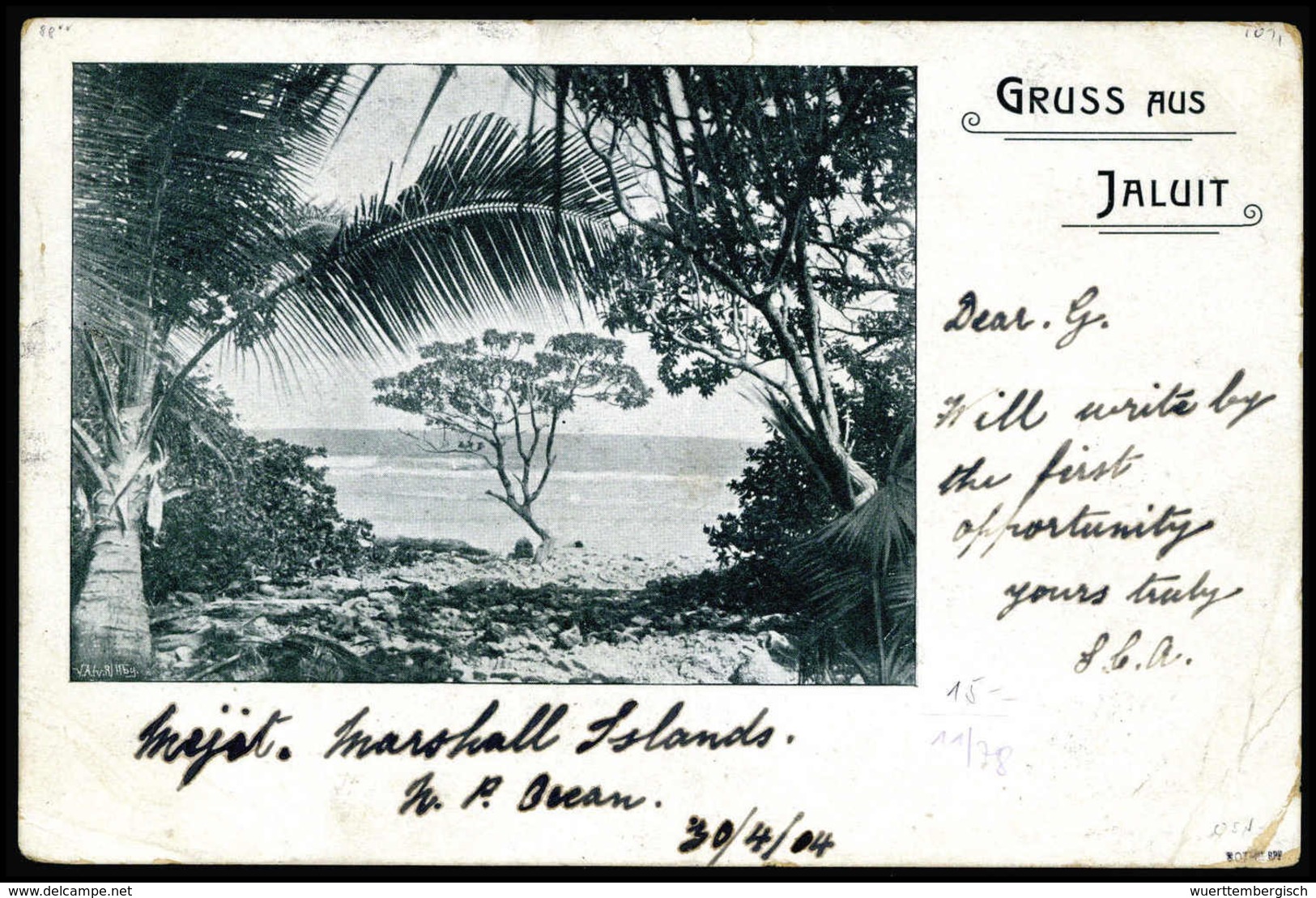 Beleg Deutsche Kolonien Marshall Inseln - Other & Unclassified