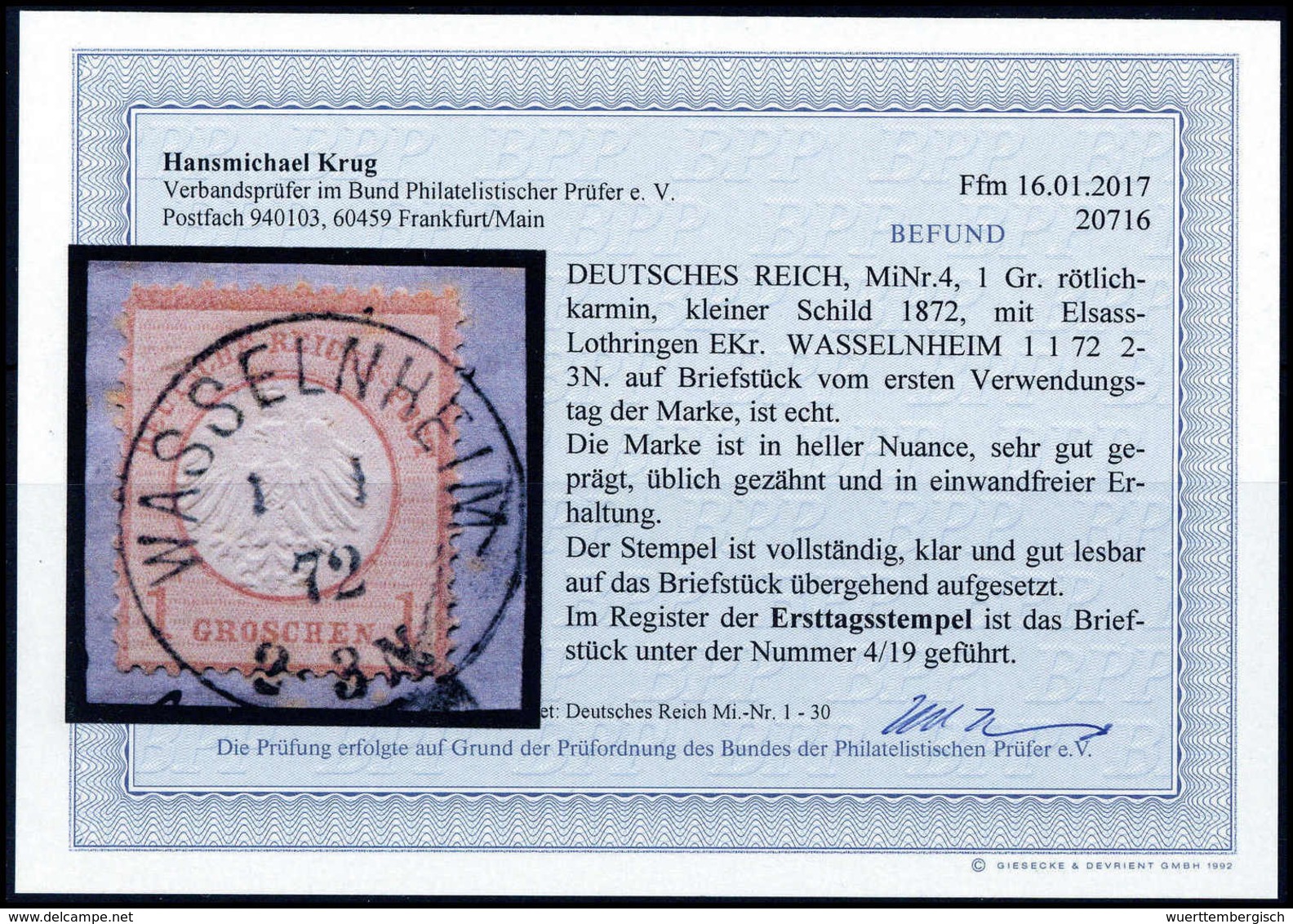 Briefst. Deutsches Reich - Sonstige & Ohne Zuordnung