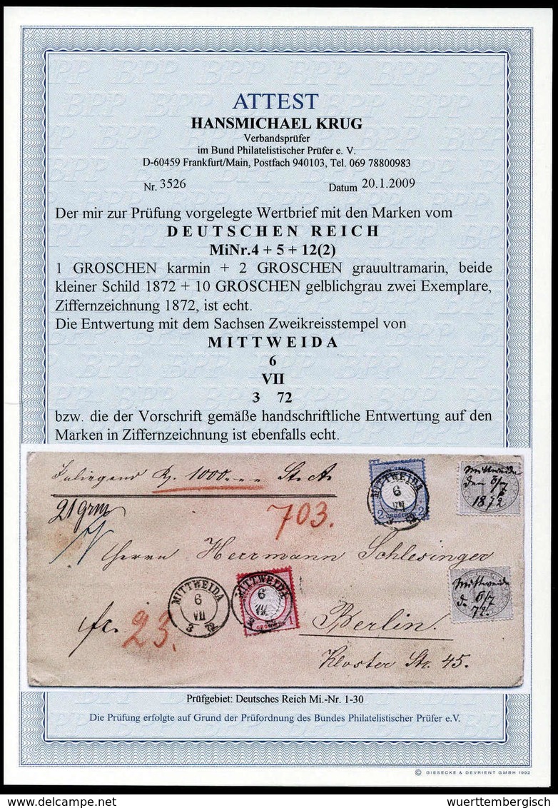 Beleg Deutsches Reich - Other & Unclassified