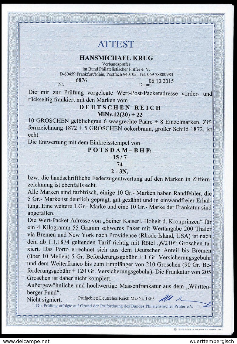 Beleg Deutsches Reich - Andere & Zonder Classificatie