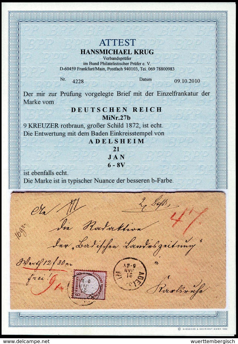 Beleg Deutsches Reich - Andere & Zonder Classificatie