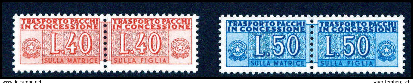 ** Italien Gebührenmarken Für Paketzustellung - Andere & Zonder Classificatie