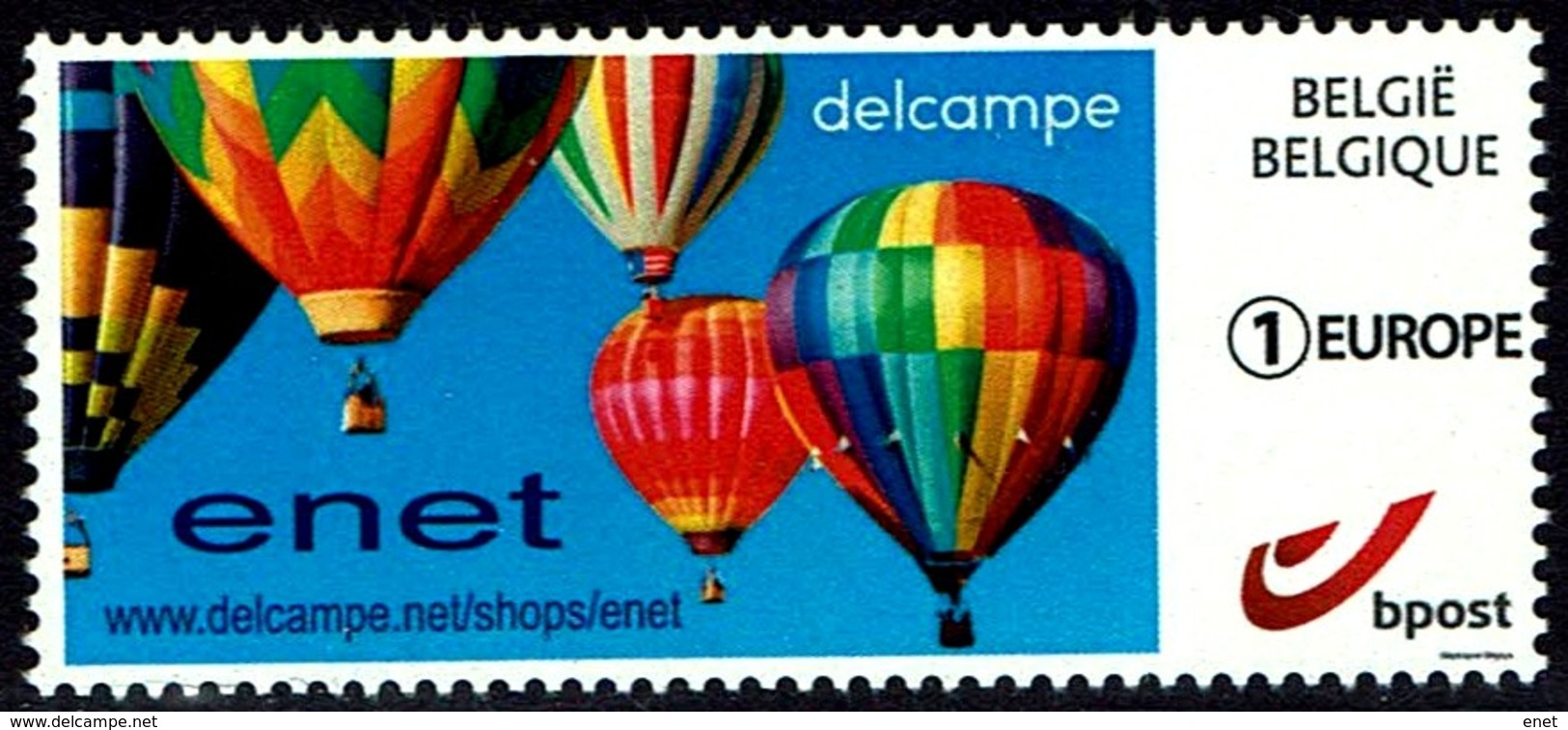 Belgien Belgie Belgium 2019 - Heißluftballon.- Hot Air Balloon - MiNr 4730 - Fesselballons