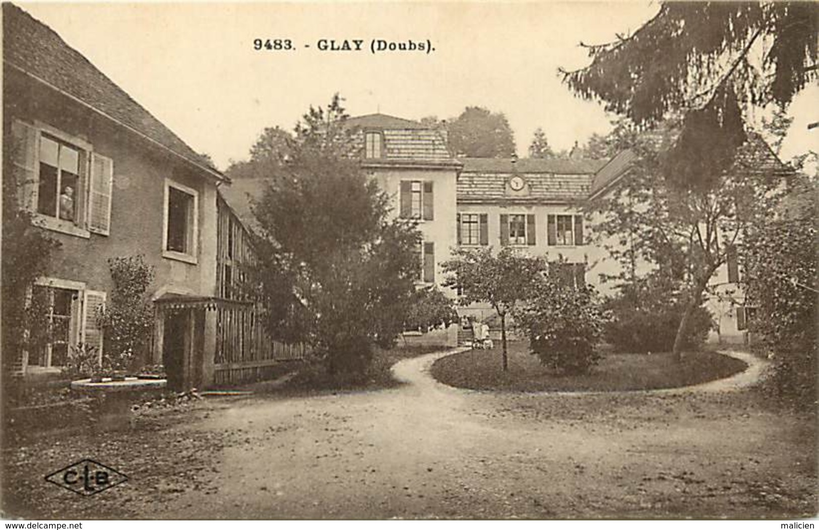 - Doubs -ref-A834- Glay - Petit Plan Enfants - Carte Bon Etat - - Autres & Non Classés