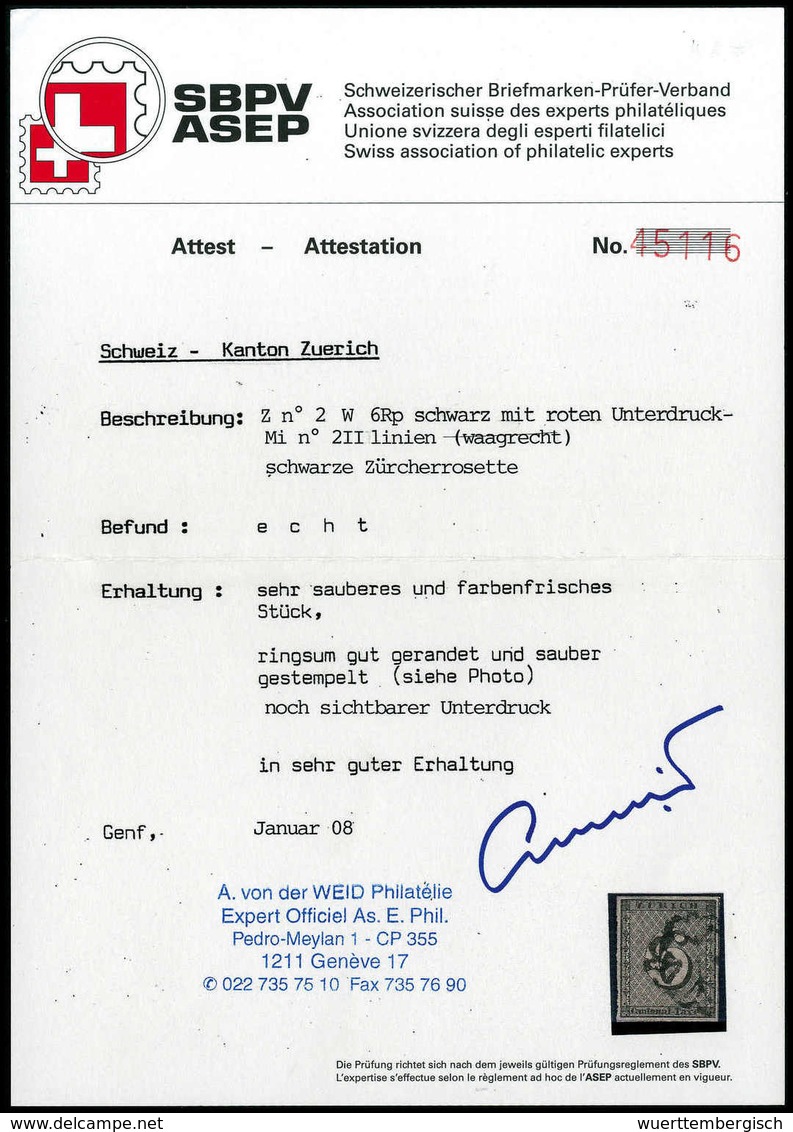 Gest. Schweiz Kantone Zürich - Andere & Zonder Classificatie