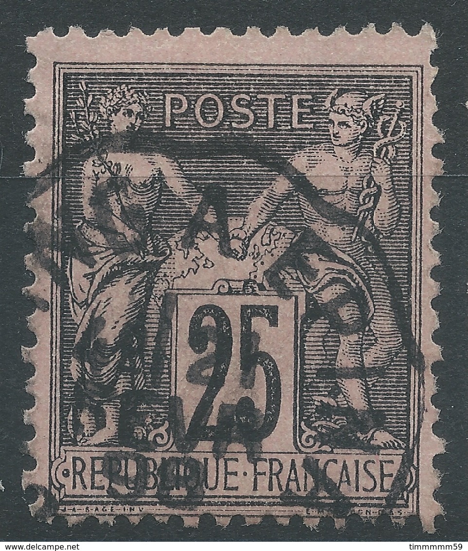 Lot N°48117  N°97, Oblit Cachet à Date Des Ambulants BUSSANG A EPINAL - 1876-1898 Sage (Tipo II)